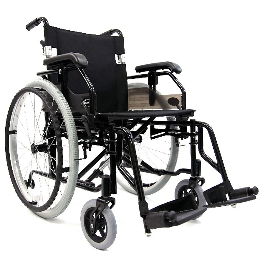  Karman Adjustable Ultra Lightweight Wheelchair Seat 18x16 Black 