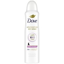 Dove Dry Spray Antiperspirant Deodorant Clear Finish | Walgreens