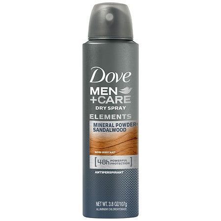 Dove Men plus Care Mineral Powder and Sandalwood Dry Antiperspirant / AEROSOL, SPRAY