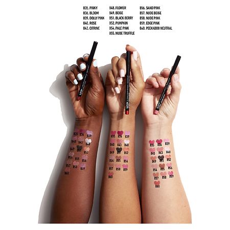 nyx lip liner walgreens