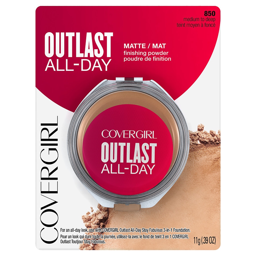  CoverGirl Outlast All Day Matte Finish Powder, Medium to Deep 