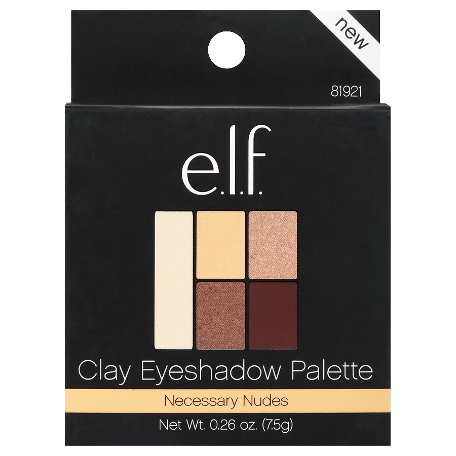 e.l.f. Clay Eyeshadow Palette, Necessary Nudes - Walgreens e.l.f. Clay Eyeshadow Palette, Necessary Nudes - 웹