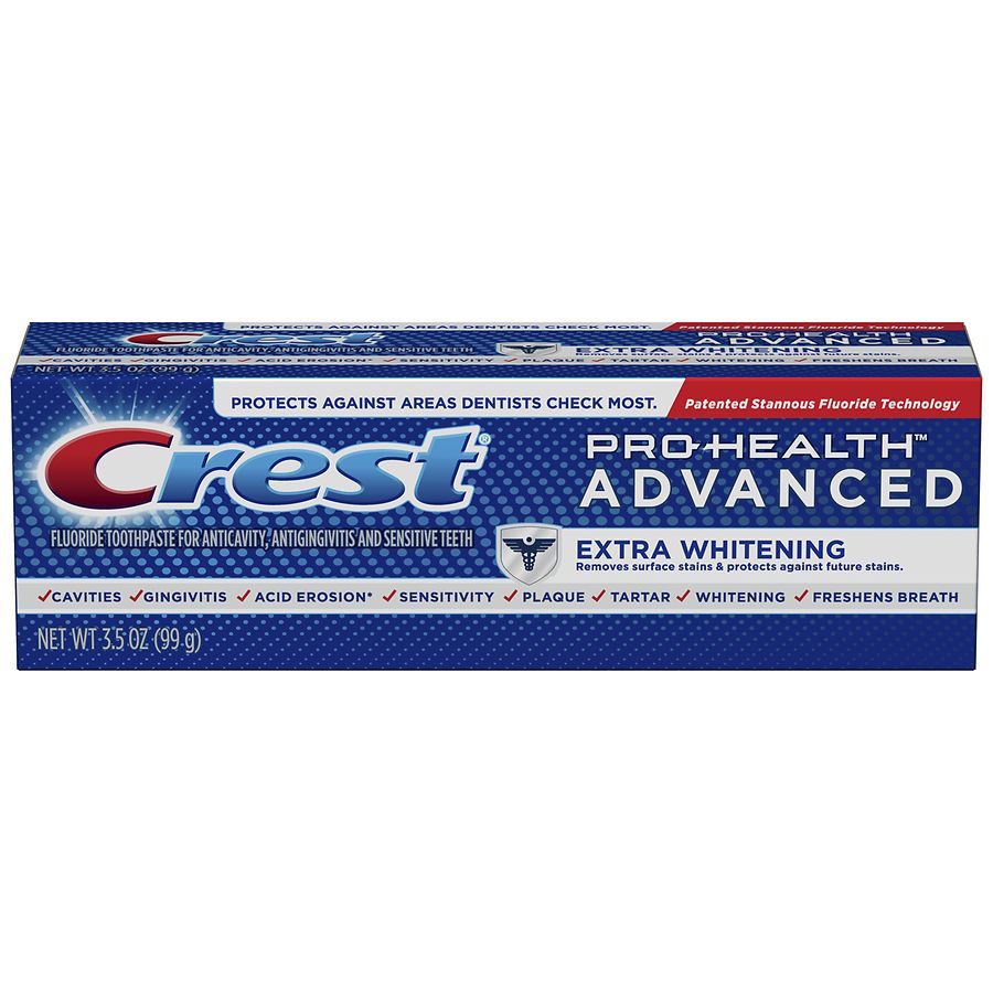 crest plus extra whitening toothpaste