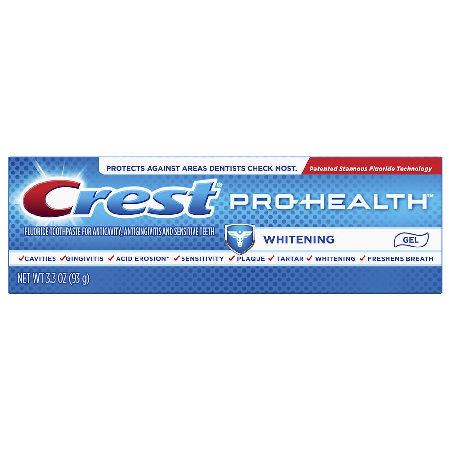 Crest Pro Health Whitening Gel Toothpaste Walgreens