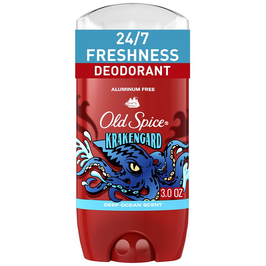 Old Spice Aluminum Free Deodorant Solid Krakengard