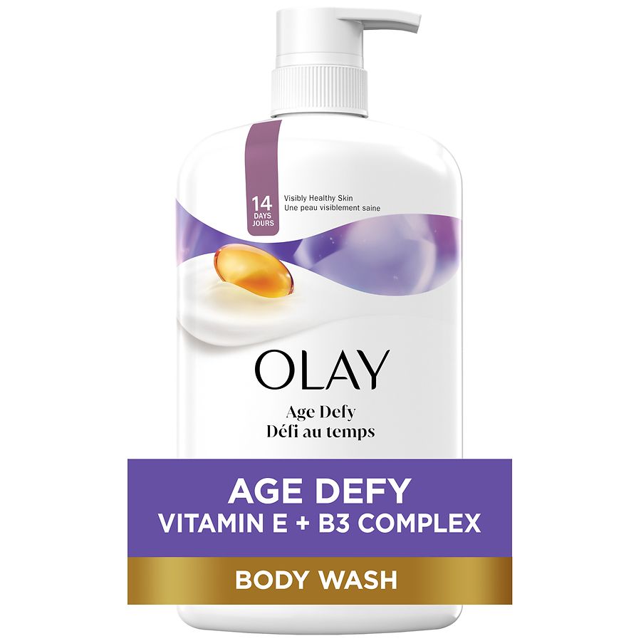 Olay Age Defying Vitamin E Body Wash Pump