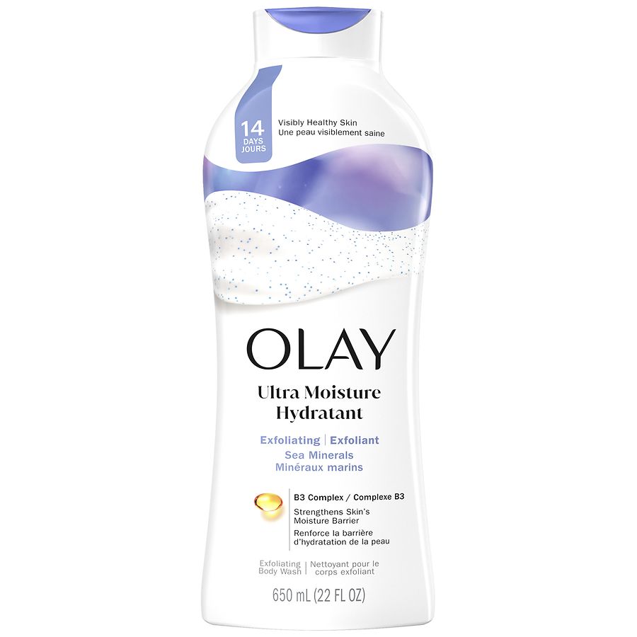 Olay Daily Exfoliating Body Wash Sea Salts Sea Salts