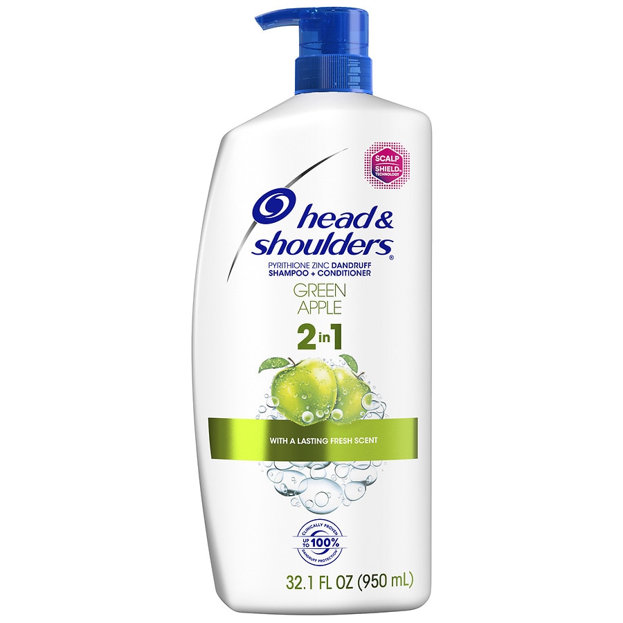 Head & Shoulders Anti-Dandruff 2 In 1 Shampoo and Conditioner Green Apple