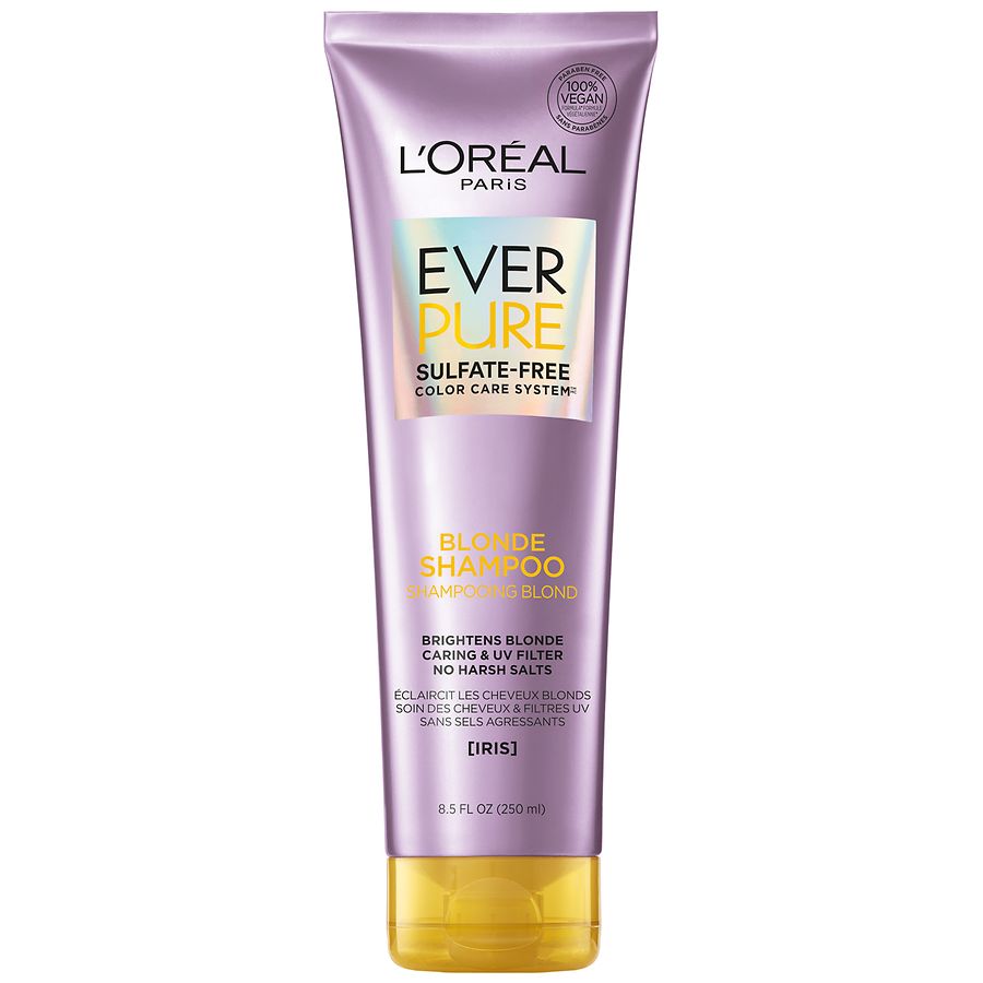 L Oreal Paris Everpure Blonde Shampoo Sulfate Free Walgreens