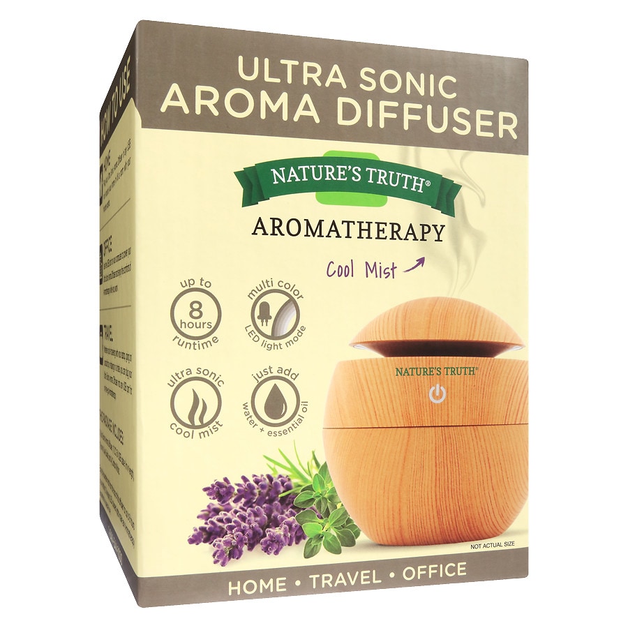  Nature's Truth Aromatherapy Wood-Look Diffuser 