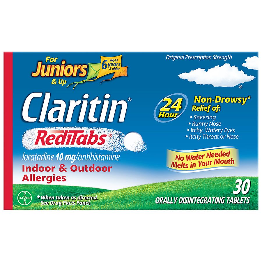 Claritin Jr 24 Hour Reditabs Walgreens