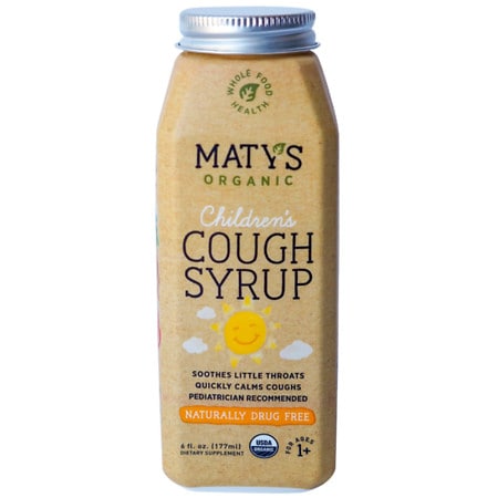 Maty's Organic Cough Syrup For Children - 6 fl oz