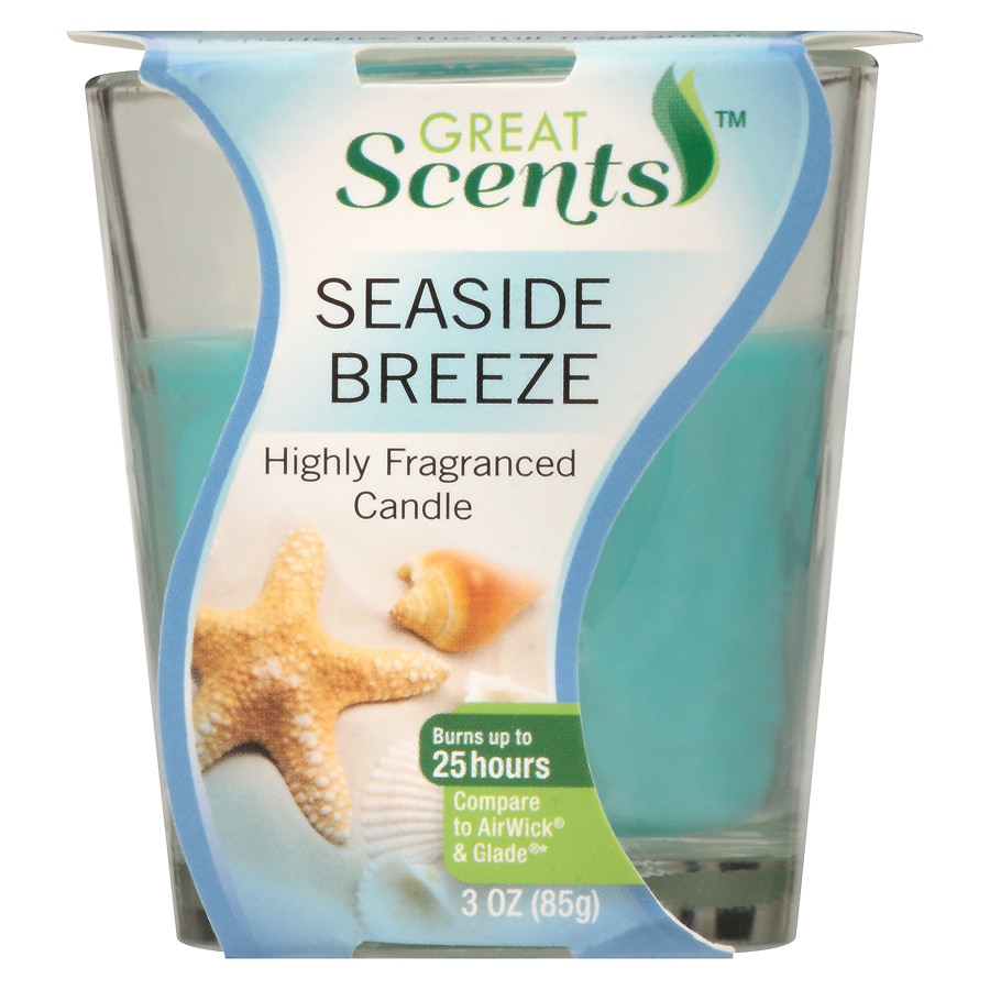  Great Scents Candle Seaside Breeze 