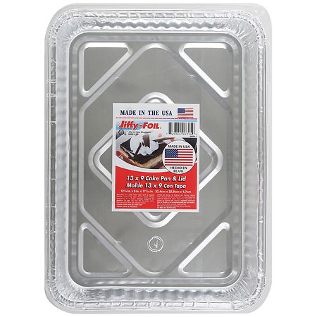 Jiffy-Foil Utility Pan With Lid