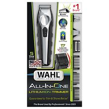 wahl lithium ion trimmer guards