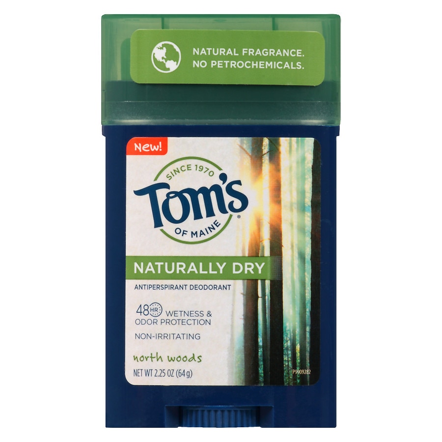  Tom's of Maine Naturally Dry Men's Antiperspirant North Woods 