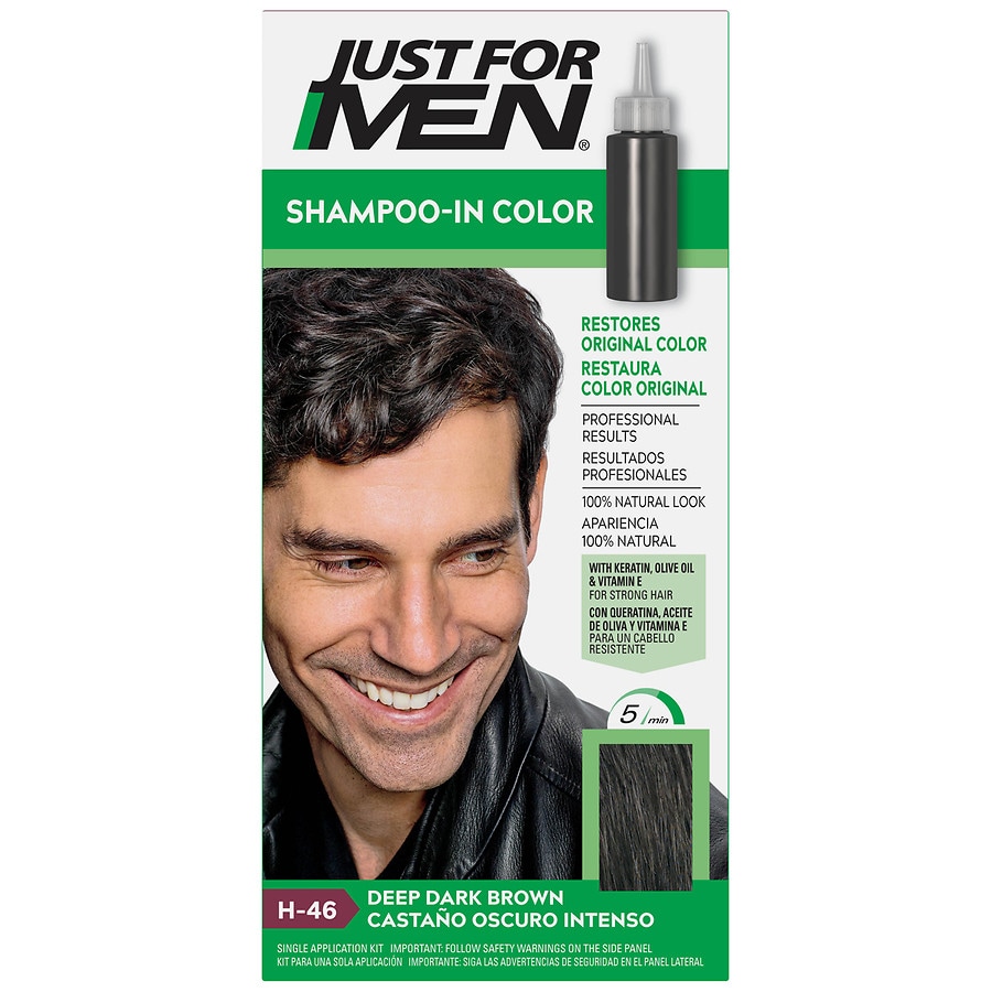 Just For Men Original Formula Shampoo In Haircolor Deep Dark Brown H 46