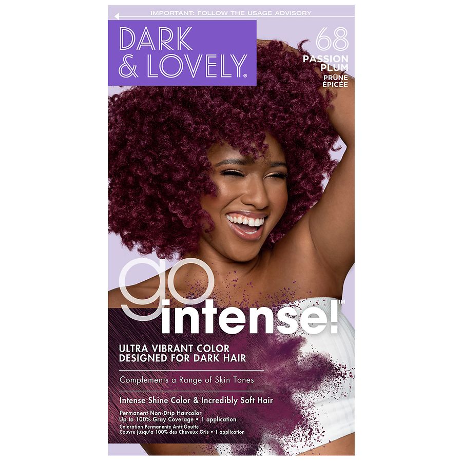 SoftSheen Carson Dark And Lovely Hair ColorPassion Plum Walgreens