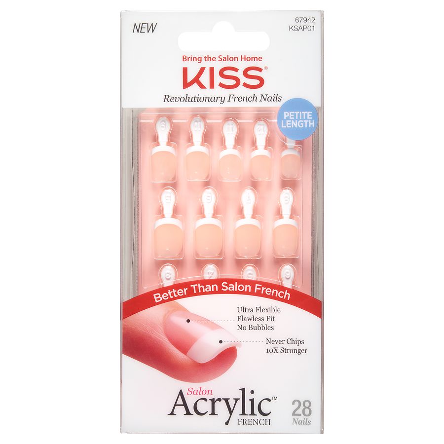 Kiss Salon Acrylic French Kit Crush Hour | Walgreens