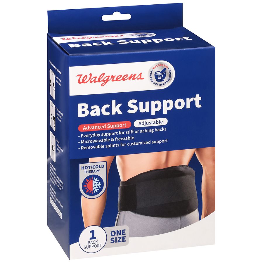 back brace walgreens