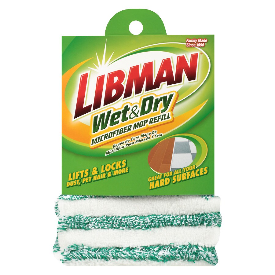 Libman Wet & Dry Microfiber Mop Refill