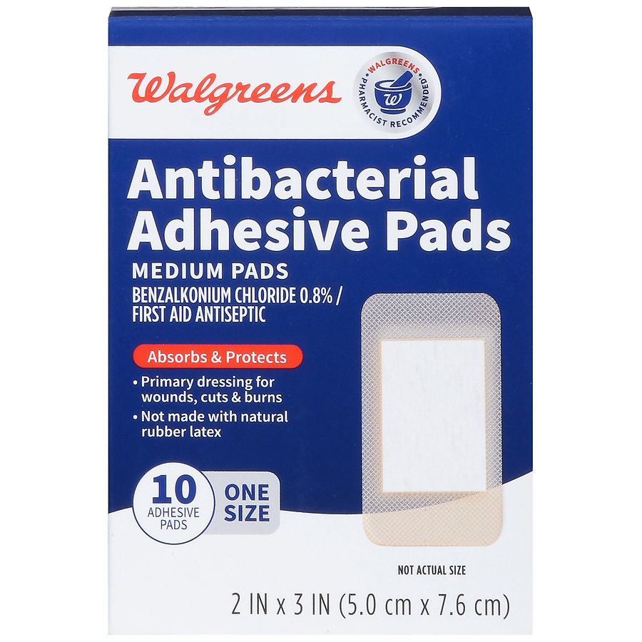 Walgreens Antibiotic Adhesive Pads