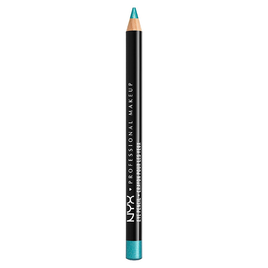  NYX Professional Makeup Slim Glitter Eye Pencil, Aqua 