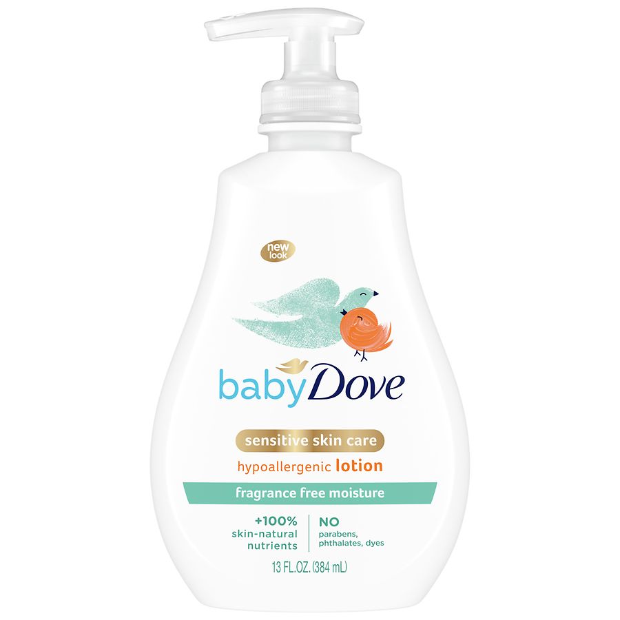 Baby Dove Fragrance Free Lotion Sensitive Moisture Sensitive Moisture Walgreens