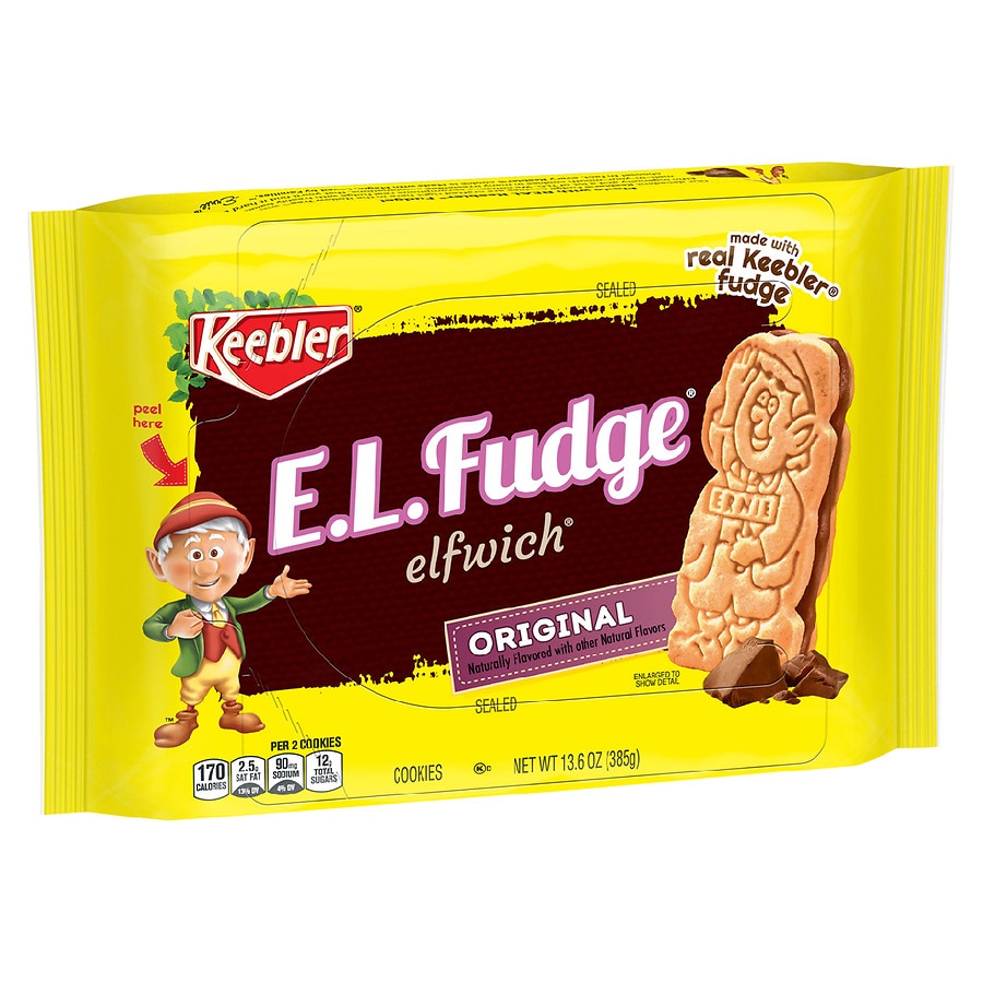  Keebler E.L. Fudge Sandwich Cookies Original 