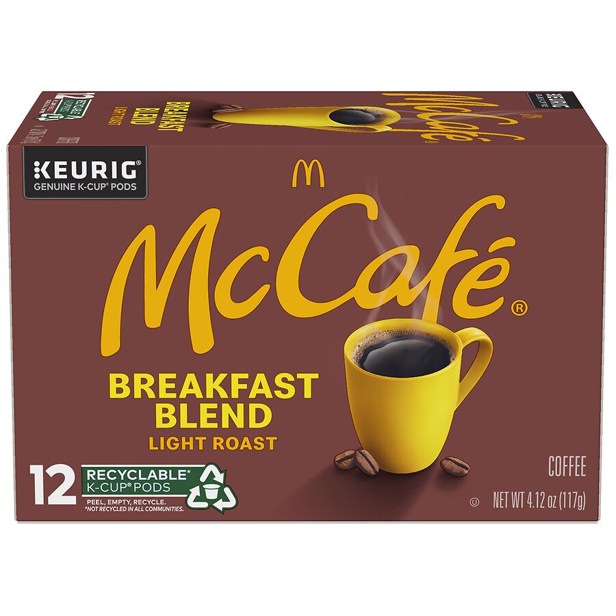 Photo 1 of 12 Ct Mccafe Breakfast Blend Coffee K-Cup [EXP 12-6-21]