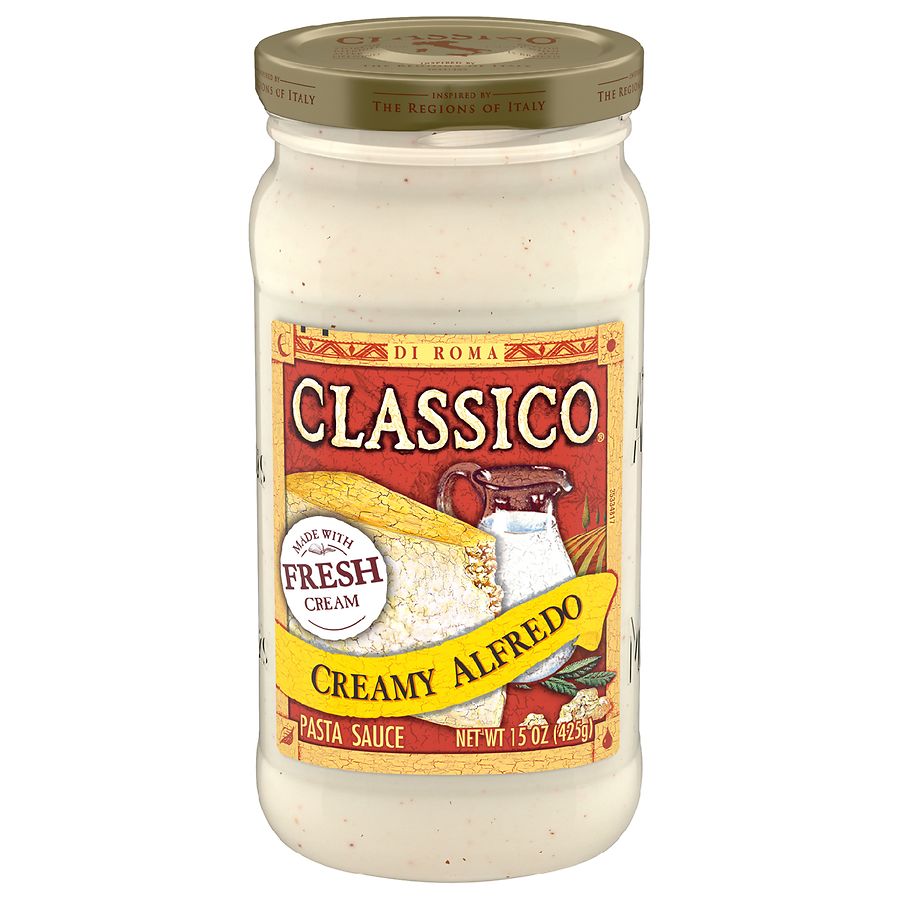 Classico Creamy Alfredo Pasta Sauce Creamy Alfredo Di Roma