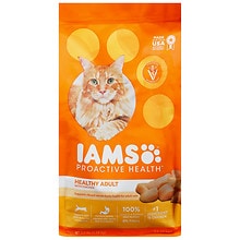 can dogs eat iams dry cat food