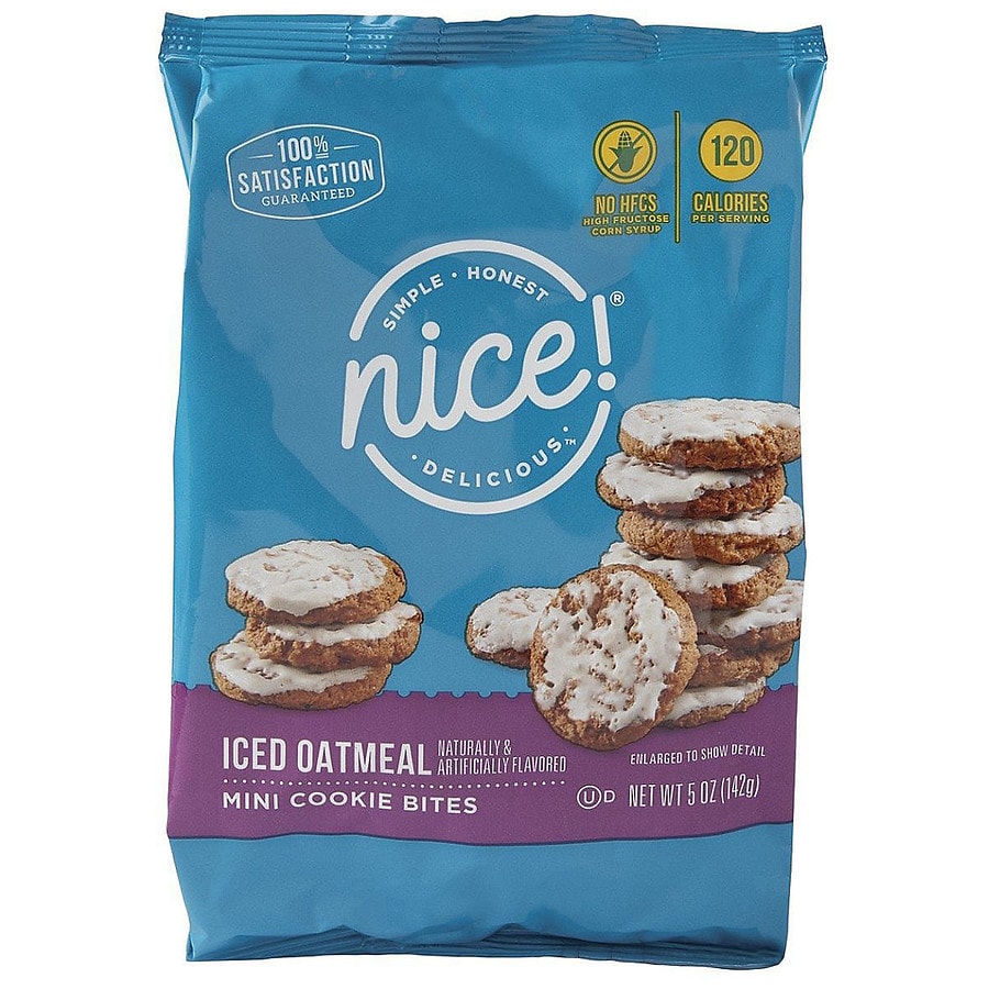 Nice! Iced Oatmeal Cookies Iced