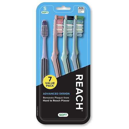 UPC 840040101035 product image for Reach Advanced Design Toothbrush - 7.0 EA | upcitemdb.com