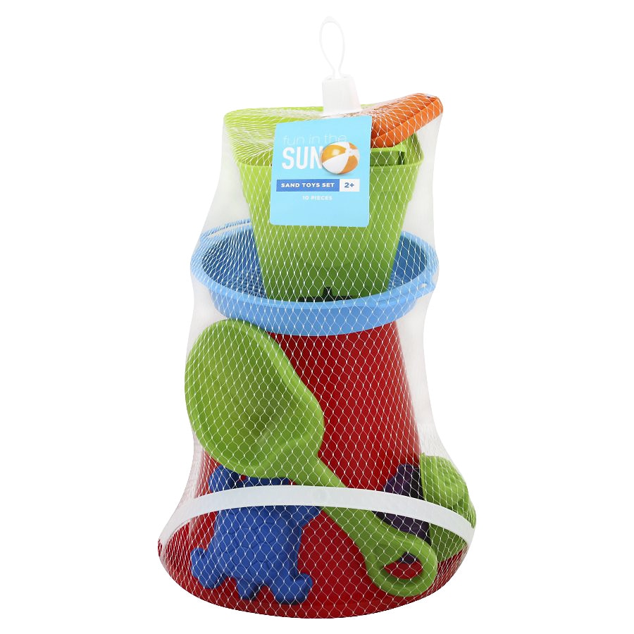 Playright 10 Piece Sand Toy Set | Walgreens