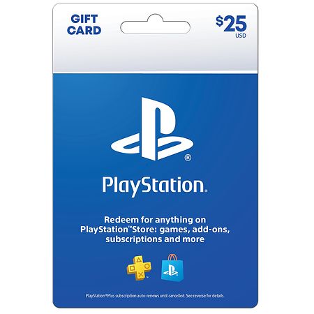 Sony Playstation 4 Gift Card 25 Walgreens