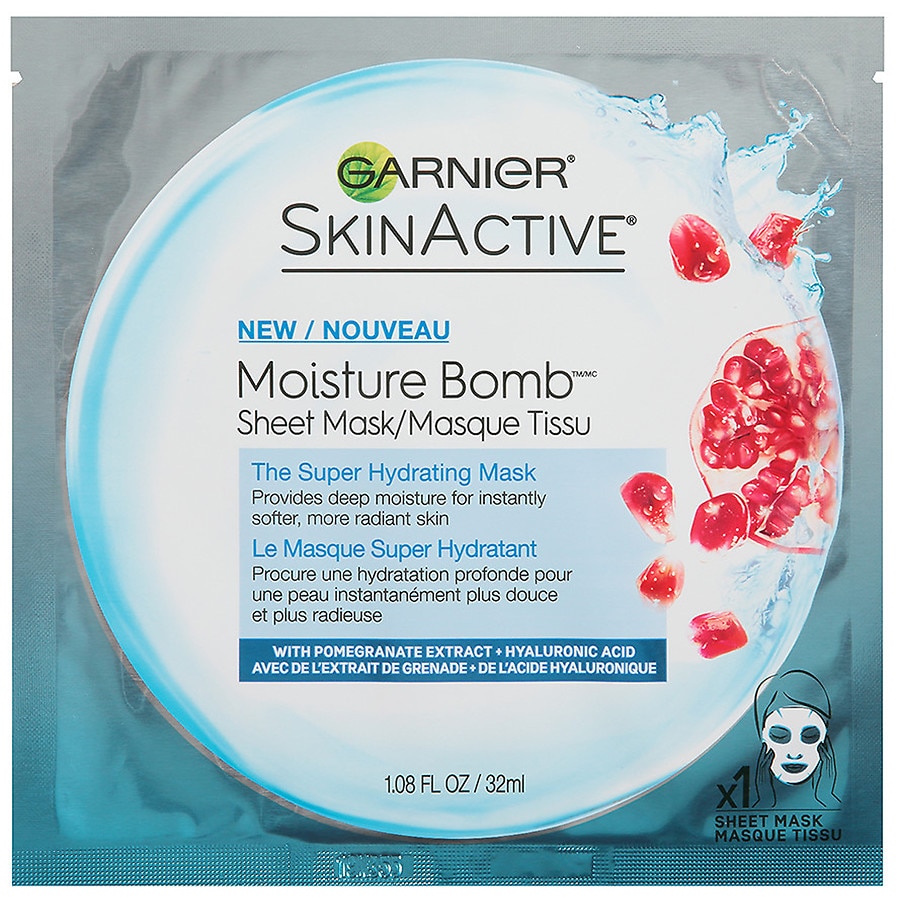 Garnier SkinActive Super Hydrating Sheet Mask, Hydrating