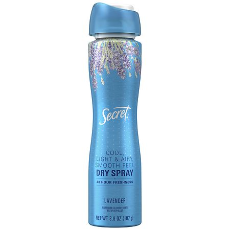 Secret Invisible Dry Spray Antiperspirant Lavender - 3.8 oz
