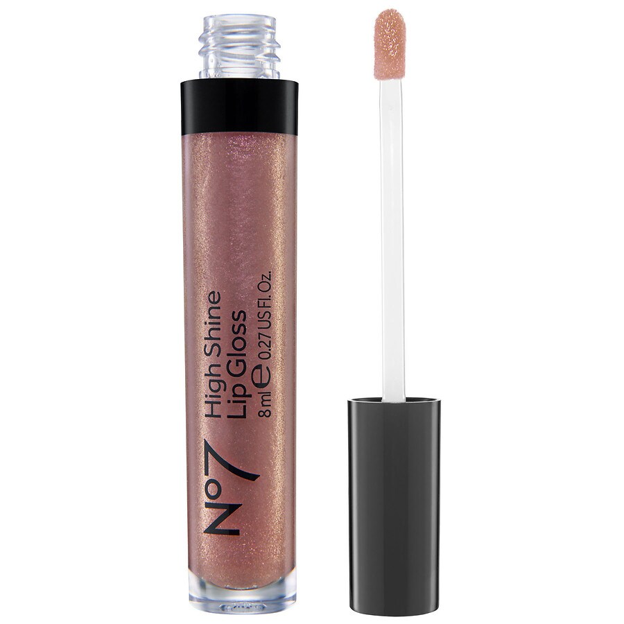No7 High Shine Lip Gloss, Spark Rose | Walgreens