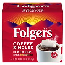 Folgers Coffee Singles Classic Roast Walgreens