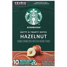 coffee starbucks hazelnut cup pods cups walgreens pack