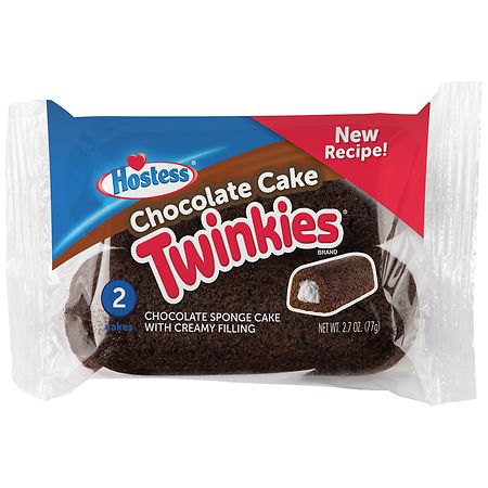 UPC 888109010904 product image for Hostess Chocolate Twinkies Cakes Chocolate Cake - 1.35 oz x 2 pack | upcitemdb.com