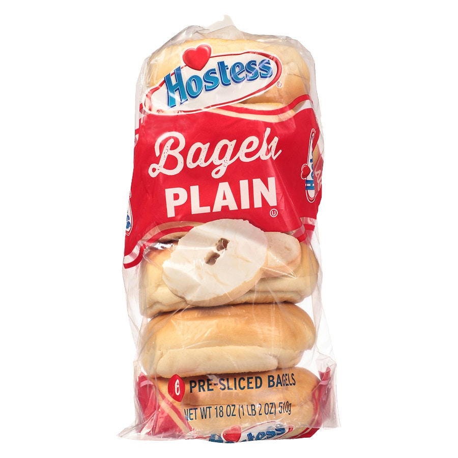 Hostess Bagels Plain