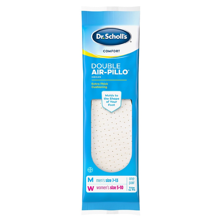  Dr. Scholl's Comfort Double Air-Pillo Insoles 