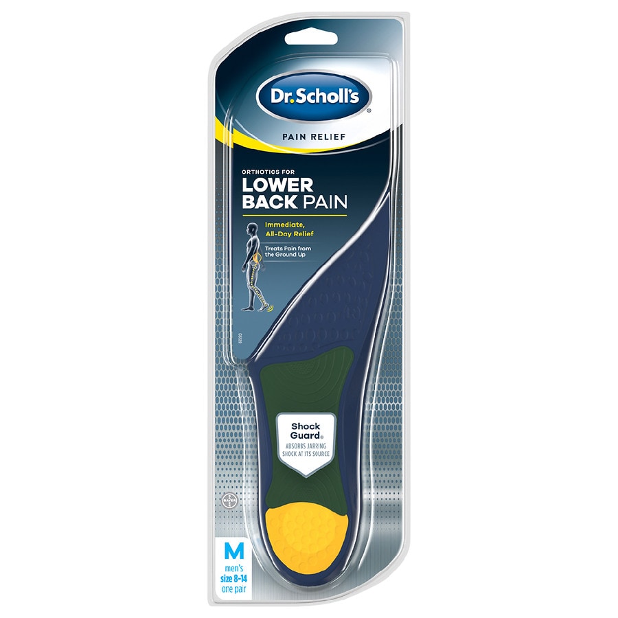 Dr. Scholl's P.R.O. Pain Relief Orthotics For Lower Back | Walgreens