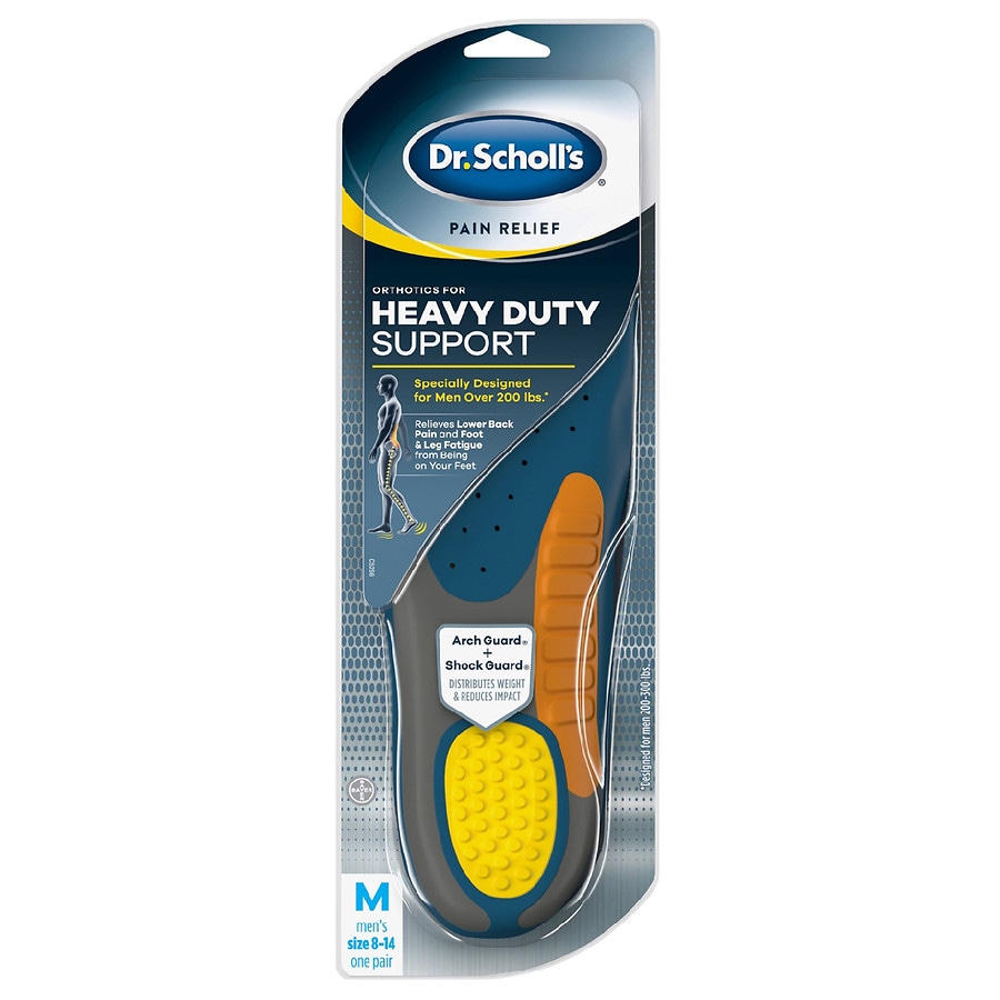  Dr. Scholl's Pain Relief Orthotics Heavy Duty Support for Men 8-14 