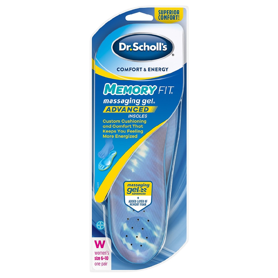 scholl memory foam insoles