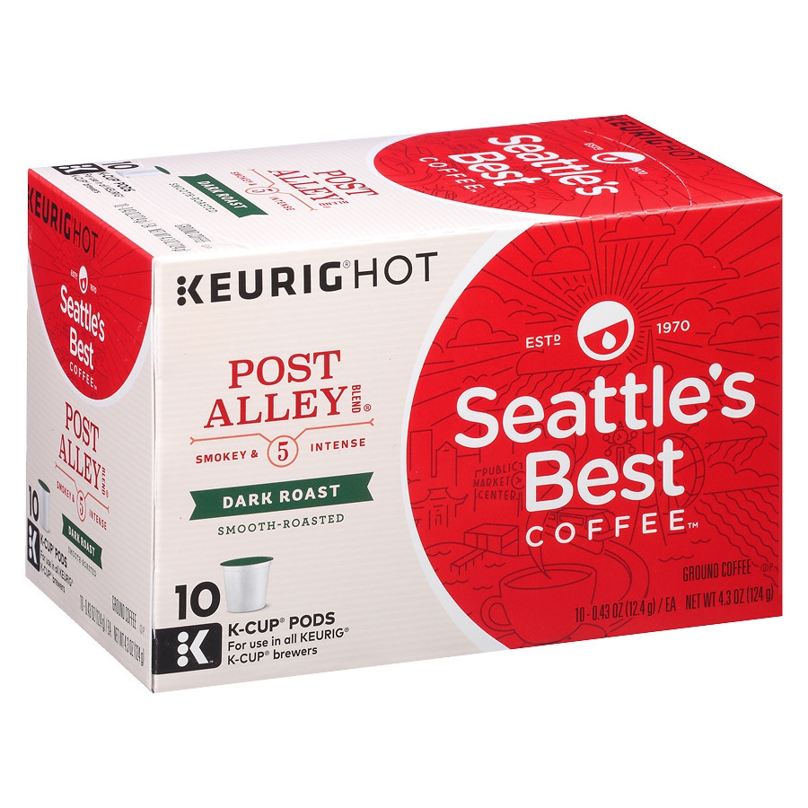  Seattle's Best Coffee Post Alley Coffee K-Cup Pods 