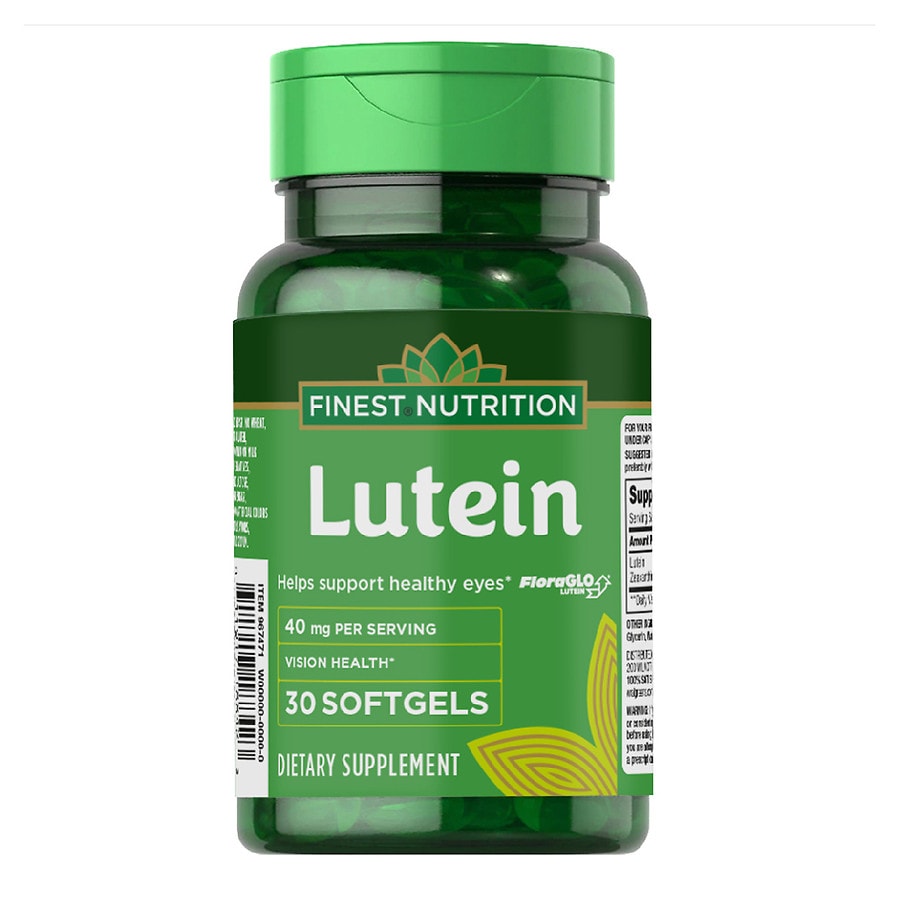 Finest Nutrition Lutein 40 mg Softgels