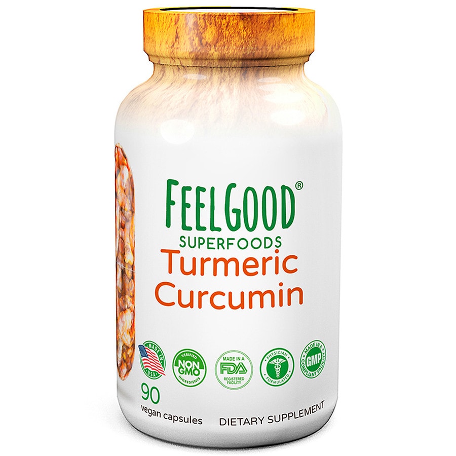 Feel Good Superfoods Organic Turmeric Curcumin